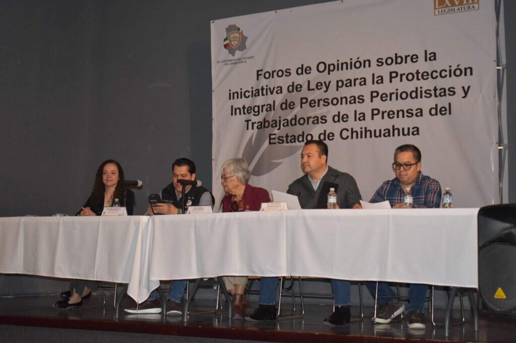 Avanza el Foro de Consulta para la Ley de Protección a Periodistas en Chihuahua