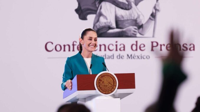 Conferencia matutina Claudia Sheinbaum 8 de mayo