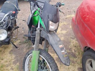 Recupera AEI motocicleta con reporte de robo en Parral