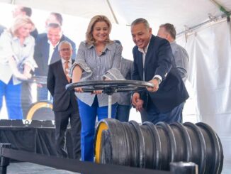 Maru Campos inaugura el Colector Norzagaray en beneficio de 250 mil juarenses