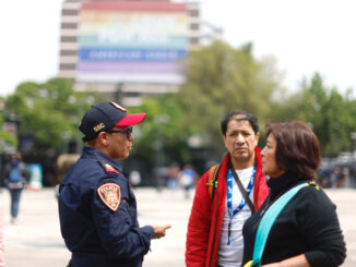 Él es Orel Morales, el primer policía trans de la CDMX