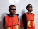 Detienen a dos con cristal; los investigan por varios robos