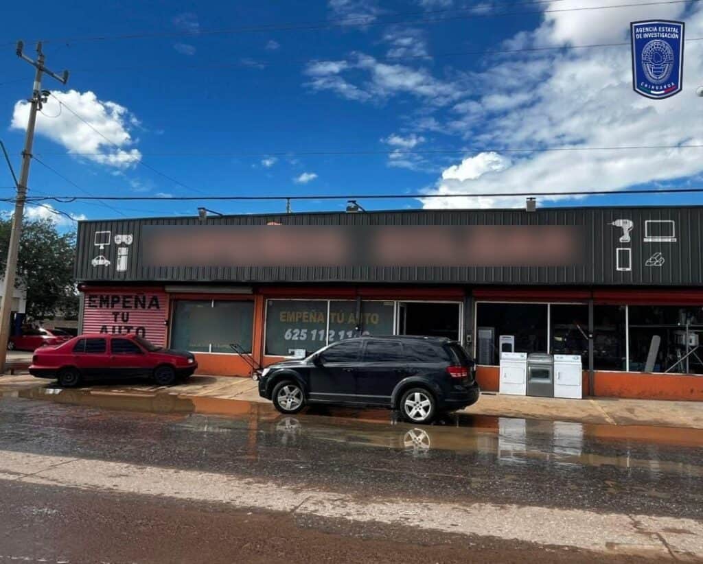 Asegura AEI en casa de empeño, artículos con reporte de robo